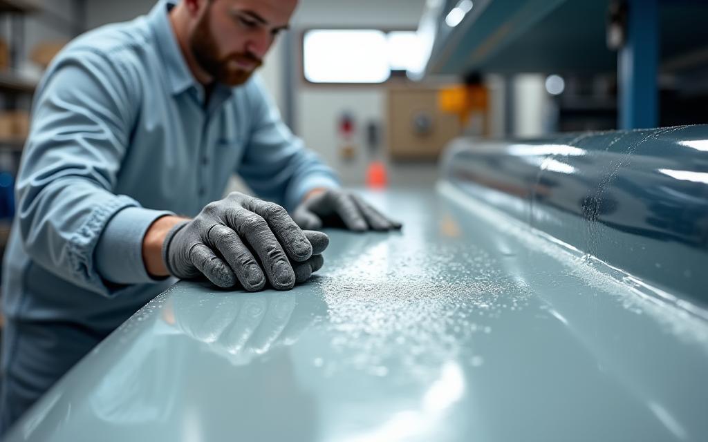 Preparazione superfici yacht professionale